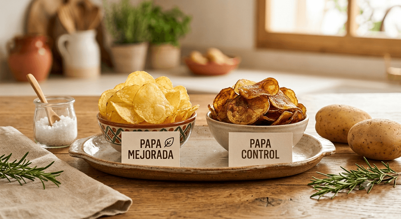 ejemplos de alimentos modificados genéticamente
