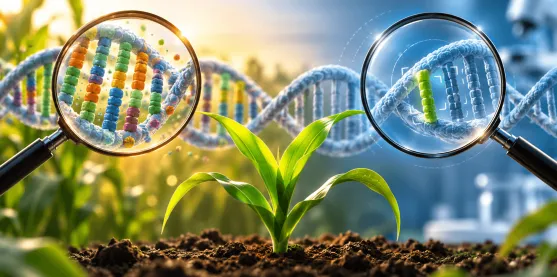 ¿Cuántos genes se modifican realmente en mejoramiento de plantas?